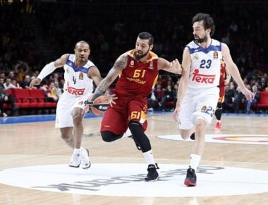 Euroleague: Ήττα εκτός προγράμματος για την Ρεάλ από την Γαλατάσαραϊ